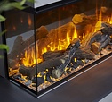 British Fires New Forest 1200 | 120 cm | Elektrische inbouwhaard