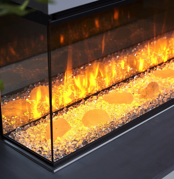 British Fires New Forest 1200 | 120 cm | Elektrische inbouwhaard
