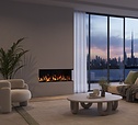 British Fires New Forest 1200 | 120 cm | Elektrische inbouwhaard
