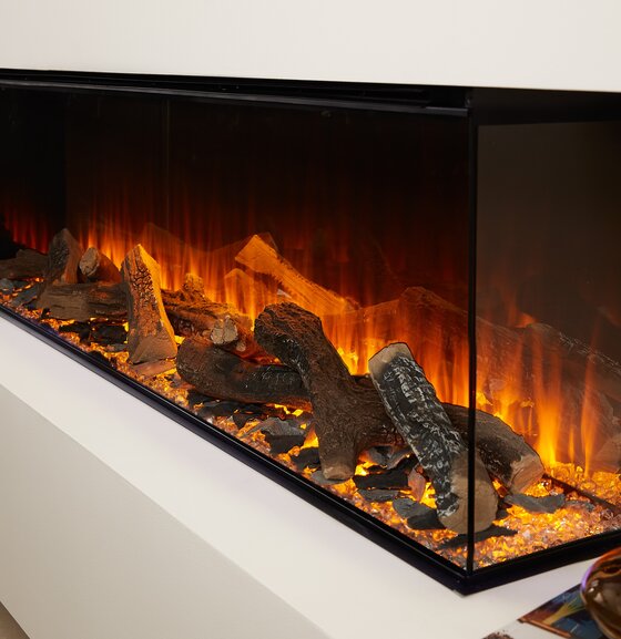 British Fires New Forest 1600 | 160 cm | Elektrische inbouwhaard