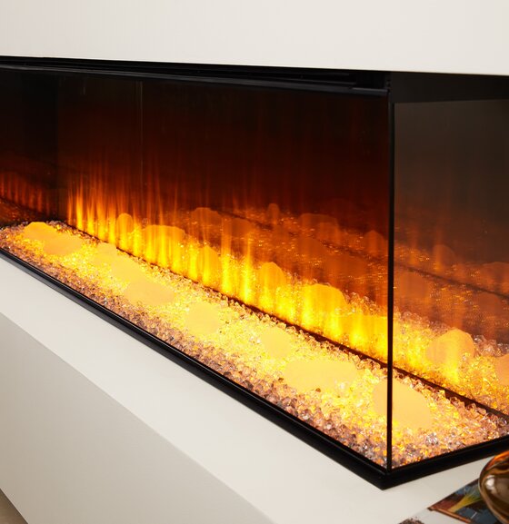 British Fires New Forest 1600 | 160 cm | Elektrische inbouwhaard