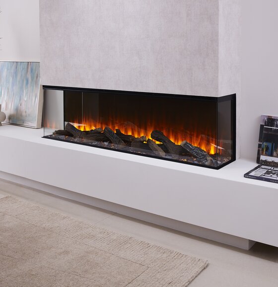 British Fires New Forest 1600 | 160 cm | Elektrische inbouwhaard