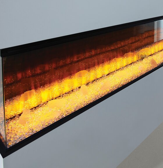 British Fires British Fires New Forest 2400 | 240 cm | Elektrische inbouwhaard