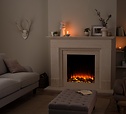 British Fires New Forest 650 Square | 65,2 cm breed | Elektrische inbouwhaard