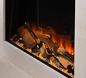 British Fires New Forest 650 Square | 65,2 cm breed | Elektrische inbouwhaard
