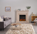 British Fires New Forest 650 Square | 65,2 cm breed | Elektrische inbouwhaard