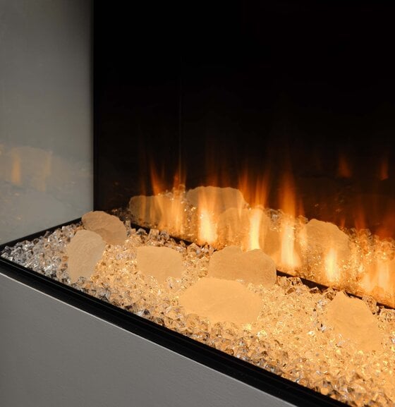 British Fires British Fires New Forest 1900 | 190 cm |  Elektrische inbouwhaard