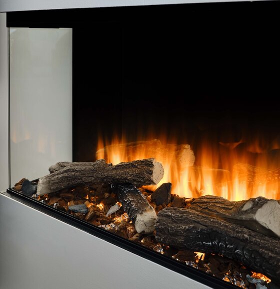 British Fires British Fires New Forest 1900 | 190 cm |  Elektrische inbouwhaard