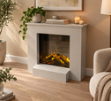 Cozyance TV-meubel met koofhaard hangend | Elektrische haard geïntegreerd in zwevend meubel - Copy - Copy - Copy - Copy - Copy