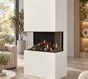 Cozyance TV-meubel met koofhaard hangend | Elektrische haard geïntegreerd in zwevend meubel - Copy - Copy - Copy - Copy - Copy - Copy