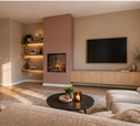 Cozyance TV-meubel met koofhaard hangend | Elektrische haard geïntegreerd in zwevend meubel - Copy - Copy - Copy - Copy - Copy - Copy - Copy - Copy