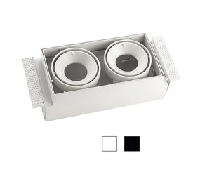 Leds-C4 Multidir Evo S Trimless inbouwspot  2-voudig Ø50mm