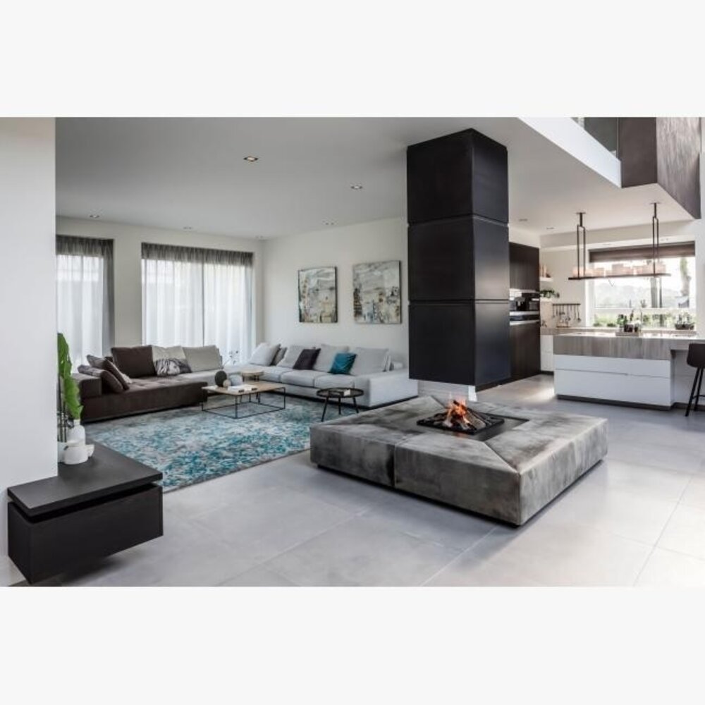 Leds-C4 Multidir Evo S trimless inbouwspot 1-voudig voor 50mm led in wit of zwart