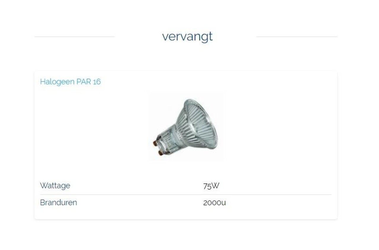 Megaman MM10157 PAR16-GU10 5W-2800K-36gr dimbaar