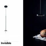 Grok Invisible led hanglamp 9Watt zwart