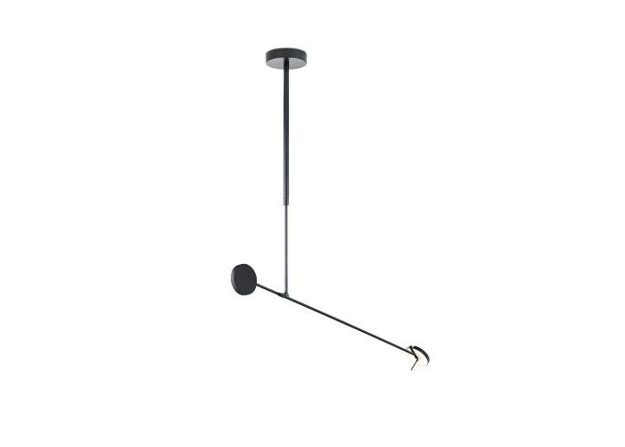 Grok Invisible led verstelbare hanglamp 9Watt zwart  dimbaar