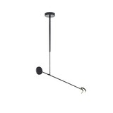 Grok Invisible led verstelbare hanglamp 9Watt zwart