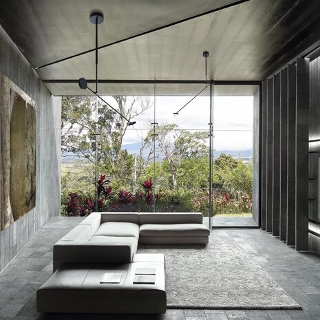 Grok Invisible led verstelbare hanglamp 9Watt zwart  dimbaar