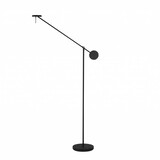 Grok Invisible Led vloerlamp zwart 9Watt 1650mm