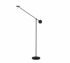 Grok Invisible Led vloerlamp zwart 9Watt 1650mm