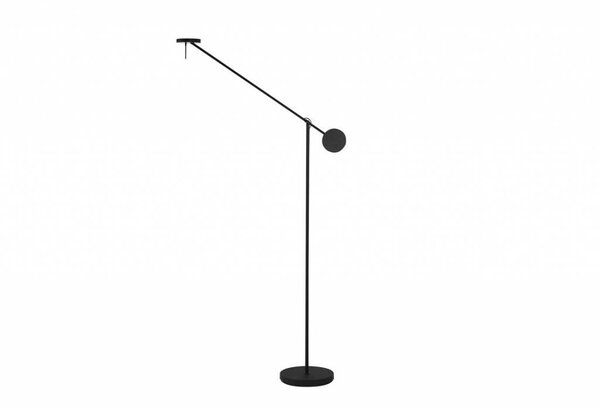 Grok Invisible Led vloerlamp zwart 9Watt 1650mm in 2700 of 3000K