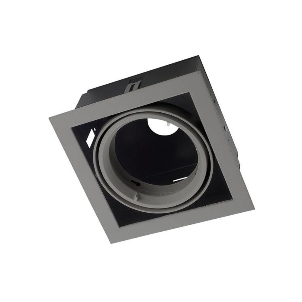 Leds-C4 Multidir Evo L trim inbouwspot voor AR111-G53 in wit, zwart of alu grijs