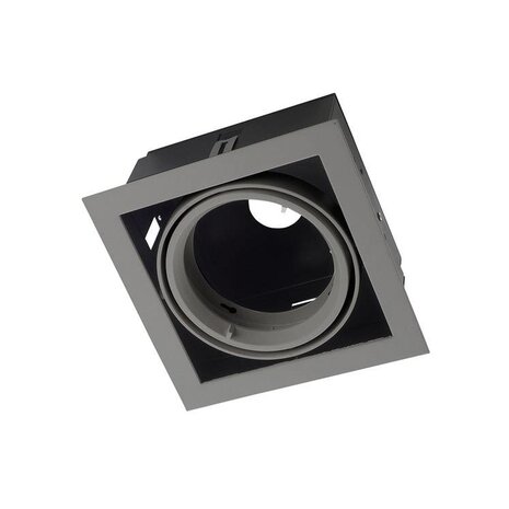 Leds-C4 Multidir Evo L trim inbouwspot voor AR111-G53 in wit, zwart of alu grijs