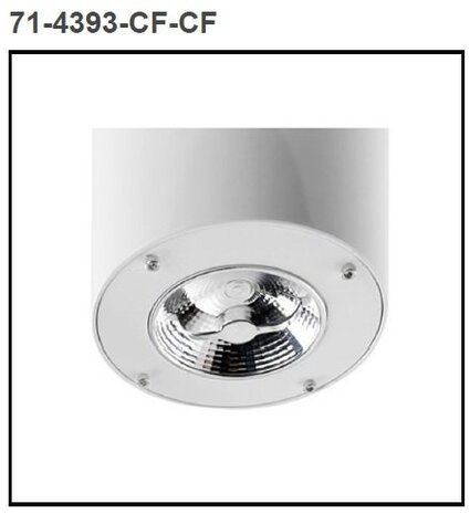 Leds-C4 Formentera plafond ventilator wit met  afstandsbediening en verlichting