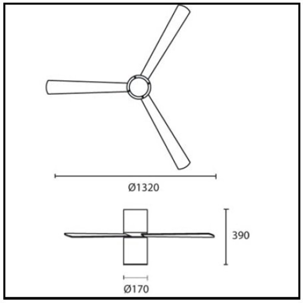 Leds-C4 Formentera plafond ventilator alu grijs met afstandsbediening en verlichting