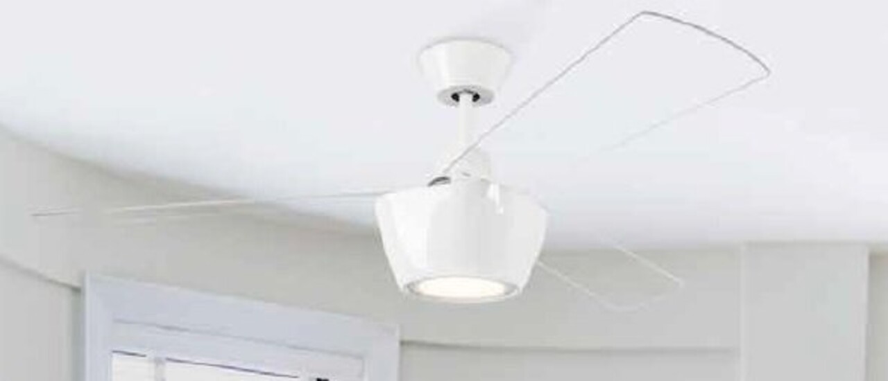 Leds-C4 Ceos Ø 1345mm plafond ventilator wit met afstandsbedieningen  led verlichting
