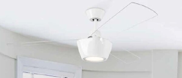 Leds-C4 Ceos Ø 1345mm plafond ventilator wit met afstandsbedieningen  led verlichting