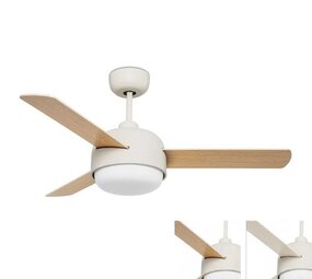 Leds-C4 Klar Ø1066mm wit of wit/ahorn met verlichting 2 x E-27 (M)