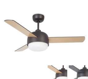 Leds-C4 Klar Ø1066mm bruin of bruin/ahorn met verlichting 2 x E27 (M)