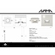 NAMA Fos01 trimless gips inbouwspot vierkant voor Ø50mm led