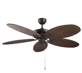 Leds-C4 Phuket Ø1320mm bruin met bruin rotan (L)