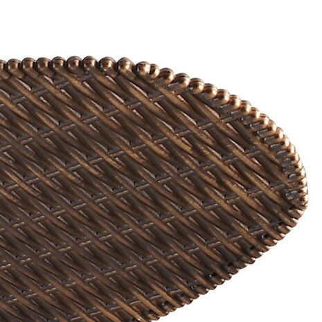 Leds-C4 Phuket plafond ventilator bruin/ bruin rotan met optioneel verlichting