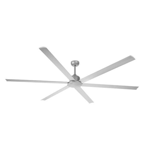 Leds-C4 Handia plafond ventilator Ø2148mm in alu grijs