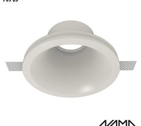 NAMA Fos03 trimless gips inbouwspot verdiept rond Ø50mm led