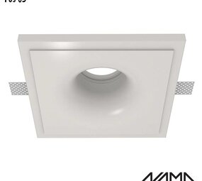 NAMA Fos05 trimless gips inbouwspot verdiept vierkant