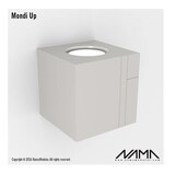 NAMA Mondi UP gips led wandlamp 230Volt-GU10