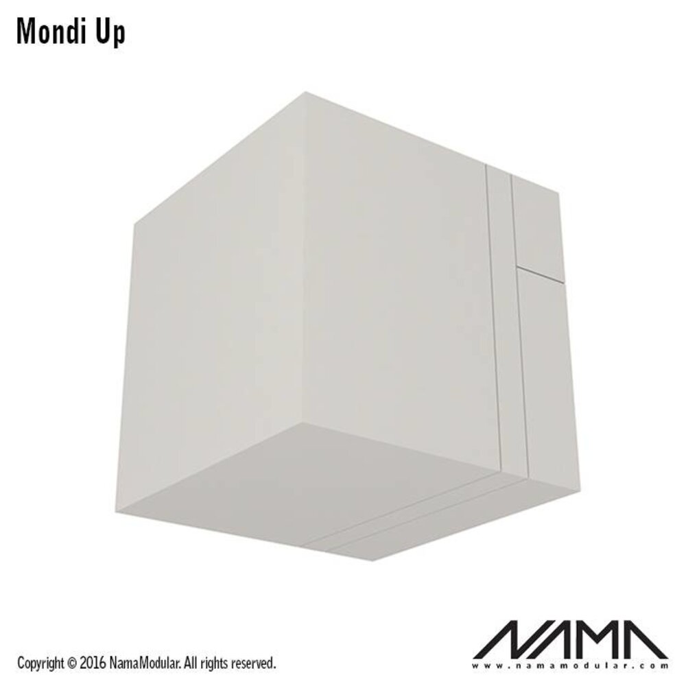 NAMA Mondi UP gips led wandlamp 230V-GU10