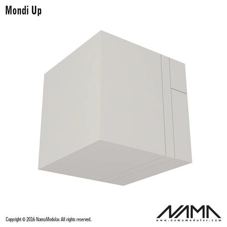 NAMA Mondi UP gips led wandlamp 230V-GU10