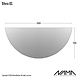 NAMA Sfera 01 Up gips led wandlamp 230V-E-27