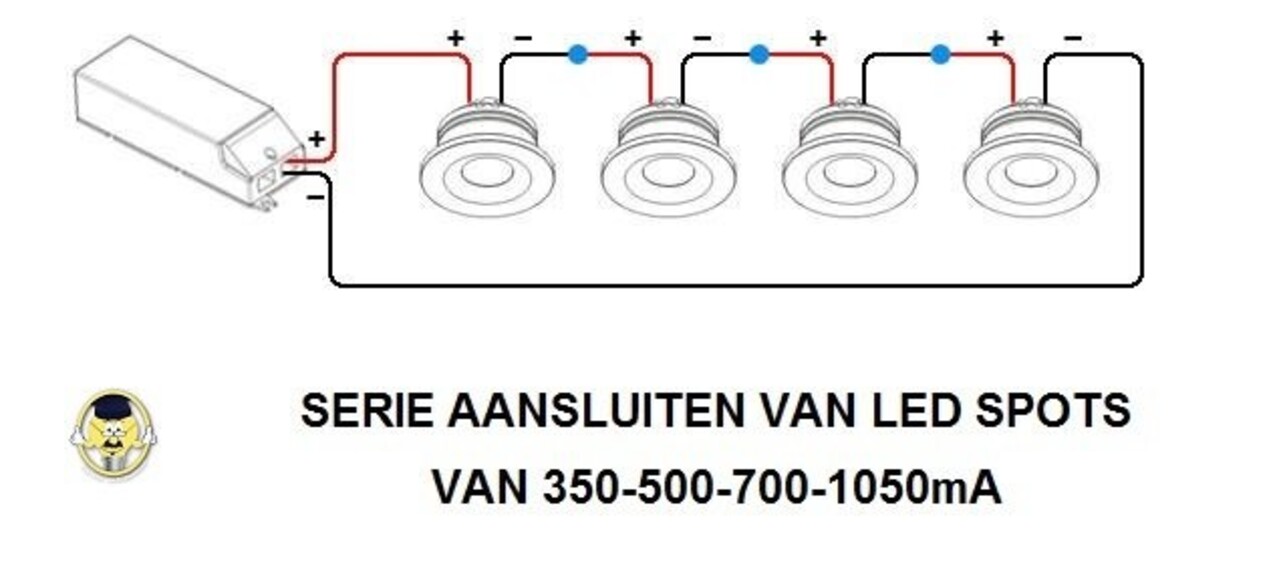 Drees Verlengkabel 350mA 50-100-200cm