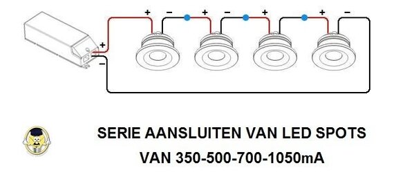 Drees Verlengkabel 350mA 50-100-200cm