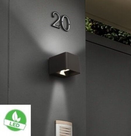 Leds-C4 Wilson wandlamp 9W-3000K verstelbare lichtbundels