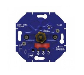 Opus Led muurinbouw dimmer 3-85Watt fase aansnijding