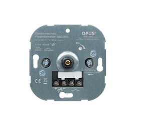 Opus 1-10Volt dimmer voor draai- drukknop