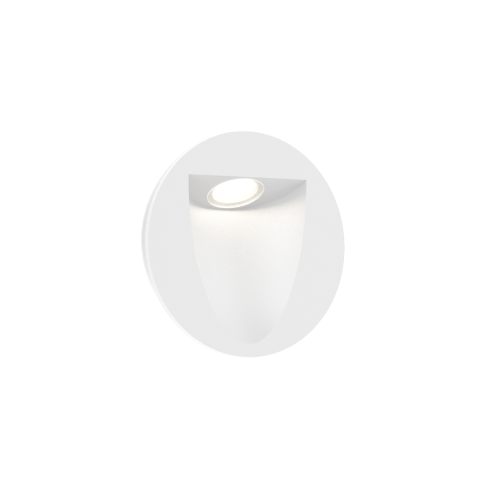 Wever-Ducre Smile In 1.0 led wand inbouw rond 4/6W-3000K