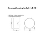 Wever-Ducre Recessed housing voor Smile 1.0-2.0